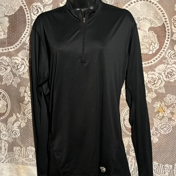 Mountain Hardwear Black Men's Pullover - Picture 1 of 5